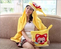 阿貍折疊毯