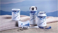 和衷共濟(jì)(青花啞光保溫杯五件套)