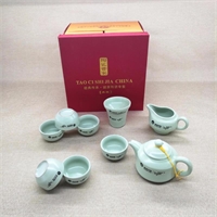 10頭汝窯茶具套裝