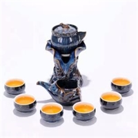 一鷺蓮升自動茶具