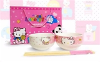 4頭凱蒂貓餐具