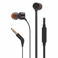 JBL T110 輕盈入耳式耳機 蘋果 安卓通用手機線控面條線耳機 重低音 可通話耳麥