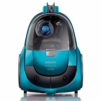 飛利浦（PHILIPS）吸塵器除螨家用靜音大功率迷你小型吸塵器吸塵機 FC8515/81 孔雀藍
