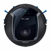 飛利浦（PHILIPS）掃地機器人FC8810 家用智能掃地機 可遙控 全自動充電擦地機 黑色-鈦色FC8810/81