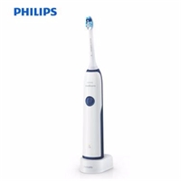 飛利浦（PHILIPS）電動牙刷HX3226/22成人充電式聲波震動牙刷軟毛呵護型美白牙齒 深藍色