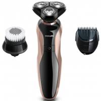 飛利浦（Philips）YS1108/52三刀頭剃須刀 充電式全身水洗雙刀片雙重剃須刀