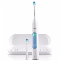 飛利浦（PHILIPS）電動牙刷HX6616/50 成人充電式牙齦護理型聲波震動牙刷 炫感冰藍