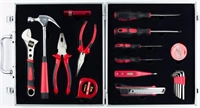 19pc高檔鋁合金箱工具 F-1014A