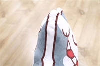 財犬迎春（紅色燙金）