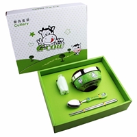 高檔蒙牛不銹鋼四件套 LMD-XP-008