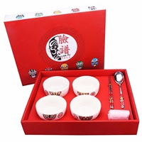 高檔臉譜陶瓷七件套 LMD-XP-030