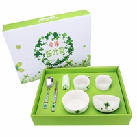 高檔四葉草陶瓷七件套 LMD-XP-037