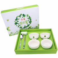 高檔四葉草陶瓷七件套 LMD-XP-038