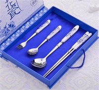翻蓋青花瓷四件套 LMD-QHC-022