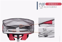 法國大使DELSEY 單夾層可折疊（翻卷）背包 703706600