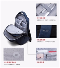 法國大使DELSEY 多功能電腦包 703700600
