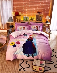迪士尼全棉加厚數碼印花磨毛 床上用品四件套 MM-2012