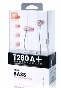 哈曼 鈦振膜入耳式耳機 JBL T280A