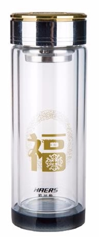 哈爾斯 玻璃系列 晶欣雙層玻璃杯 HBL-300-17