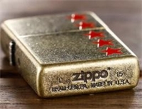 正五紅星-仿古銅系列 打火機(jī) ZBT-3-15a