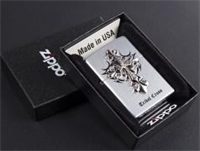 民族十字架銀色系列 打火機 ZBT-1-34b