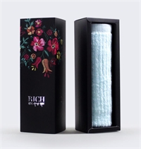 花妖之單條抽盒條紋毛巾