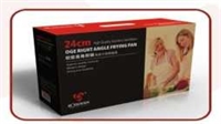 304不銹鋼雅廚直角煎鍋 24B