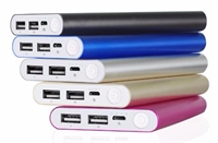 超薄雙USB移動電源 B81