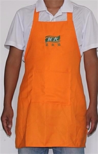 龍大款刺繡廣告圍裙