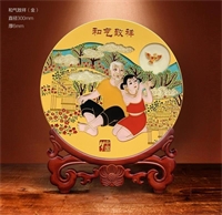 12寸定制類和氣致祥工藝擺件