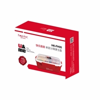 快樂廚房單層分隔便當盒 HK-FH05