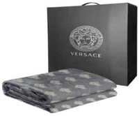 VERSACE 杜莎頭像壓花休閑毯  編號：V91137J