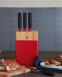 ZWILLING Now S系列刀具4件套（紅黑）