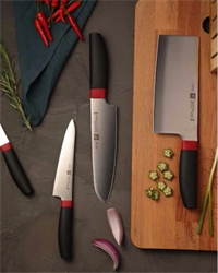ZWILLING Now S系列刀具2件套（紅黑）