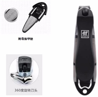 ZW-N90 ZWILLING Classic Inox 帶磁石趾甲鉗（附帶指甲銼）-黑色
