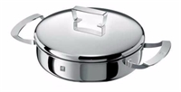 ZW-C118  Twin Gourmet Clad  24cm雙耳煎炒鍋（涂層）