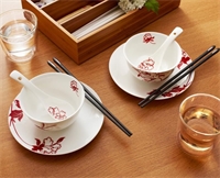 盛世牡丹骨瓷餐具8件禮盒TA030102007ZZ