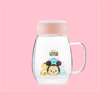 TSUM TSUM玻璃辦公杯 DSM-AG231