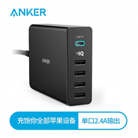 Anker安克 USB-C Power Delivery PD 60W 5口USB充電器