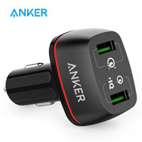 Anker安克 雙口手機充電器可用車載充電