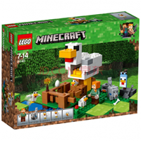 LEGO/樂高 玩具 我的世界 Minecraft 7歲-14歲 雞舍 21140