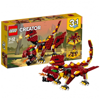 LEGO/樂高 玩具 創意百變組 Creator 7歲-12歲 神秘怪獸 31073 積木LEGO