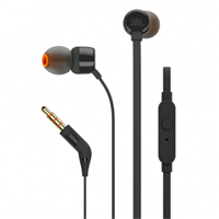 JBL T110 輕盈入耳式耳機 蘋果 安卓通用手機線控面條線耳機