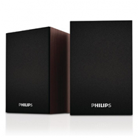 飛利浦（PHILIPS）SPA20 桌面音箱 木質 電腦音箱 音響