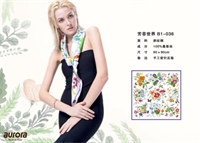 aurora絲巾 芳菲世界 B1—036