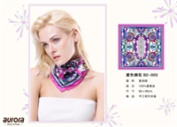 aurora絲巾 紫色煙花 B2-003