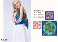 aurora絲巾 初戰方截 B0-001