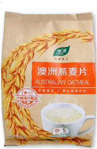 中糧悅活澳洲原味燕麥720g