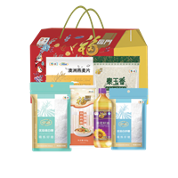 糧福臨門端午通用大禮包 凈含量：3396g+900ml