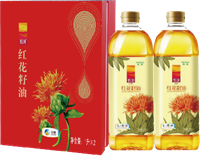 中糧悅潤純紅花籽油禮盒